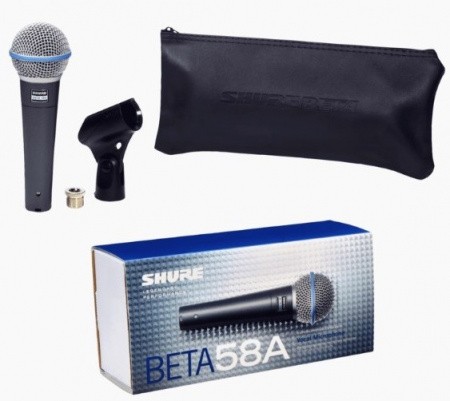 Вокальный микрофон Shure Beta 58A суперкардиоидный – №2