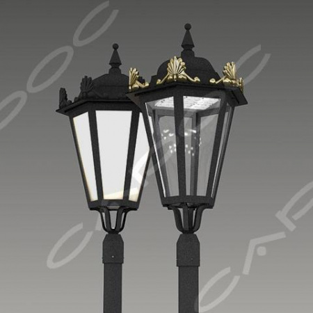 Светильник уличный классический светодиодный Петродворец PDV LED М – №1