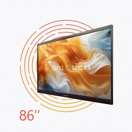 Интерактивная панель AnTouch ANTP-86-20iG3.1 86", ANDROID 14.0, 8 Гб / 128 Гб, 4К, 400 лм, датчик движения, Type-С, Miracast, Dlna, AirPlay, WI-FI – №1
