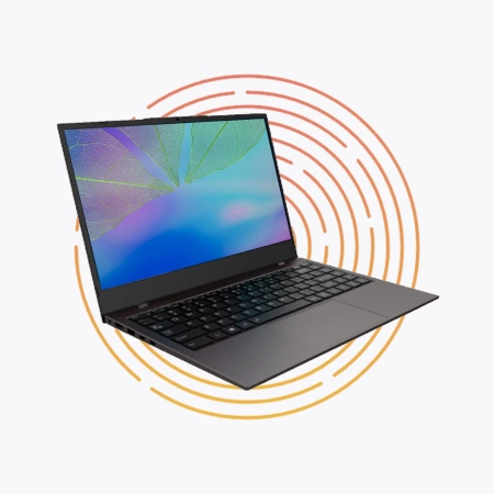 Ноутбук Ancomp Workmate W14-1433 14.1" Intel i5-1155G7 / 1920х1080 FHD IPS / DDR4 16 Гб / 512 Гб SSD/ 802.11aс / Bluetooth 5.1 / веб-камера 2.0 Мп / металлический корпус / клавиатура (рус/лат) / Windows 10 pro Trial – №1