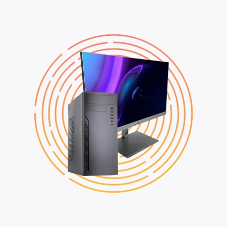 Системный блок Ancomp Pentium G7400 / 8 Гб / 256 Гб / 450 Вт / монитор 21.5" 1920x1080 / клавиатура / мышь / AstraLinux – №1