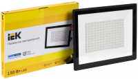 Прожектор светодиодный СДО 06-150 IP65 6500K черный IEK